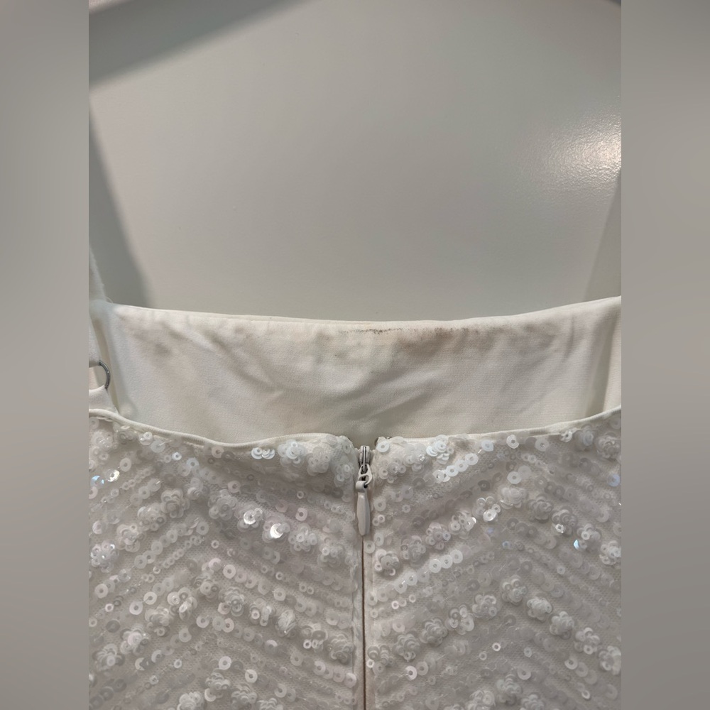 Dress the Population Anya Beaded Fringed Mini Dress. Size XS - Picture 3 of 4